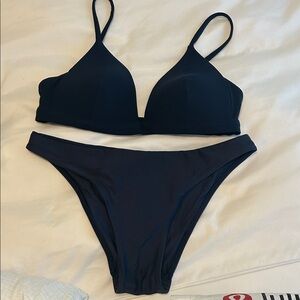 Classic navy blue Bikini Set